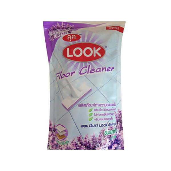 Средство для мытья пола Пыль на Замок Look Floor Cleaner (Лаванда), CJ LION  800 мл (запаска)