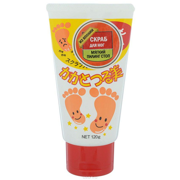 Моющий крем-скраб для ступней и пяток Care Cream S Loshi, COSMETEX ROLAND  120 г