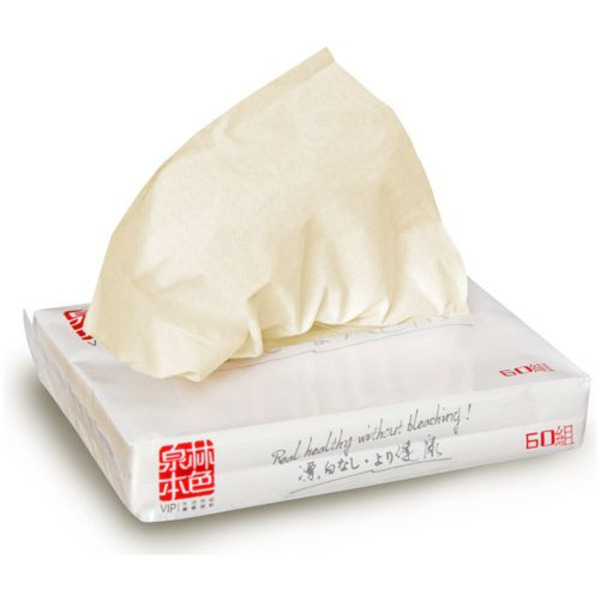 Салфетки для лица в мягкой упаковке 2-х слойные с матирующим эффектом, IZUMI HAYASHI  60 листов 40х200 мм