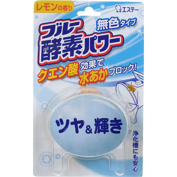 Очищающая и ароматизирующая таблетка для бачка унитаза Blue Enzyme Power (аромат лимона), ST 120 г