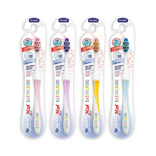 Зубная щетка средней жесткости Тройной уход, DENTALSYS Южная   1 шт.