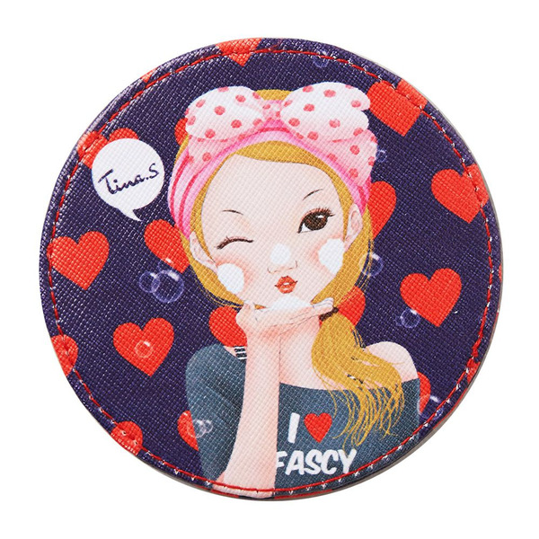 Компактное зеркало Bubble Tina Pocket Mirror, FASCY   95х95 мм