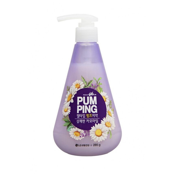 Зубная паста c ароматом ромашки Chamomile Pumping Toothpaste PERIOE, LG H&H   285 г
