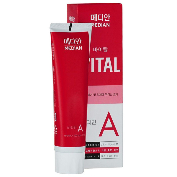 Зубная паста с витамином А Vital Action, MEDIAN   120 г