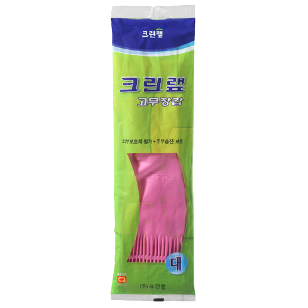Перчатки латексные Latex Glove, CLEAN WRAP   (размер L)