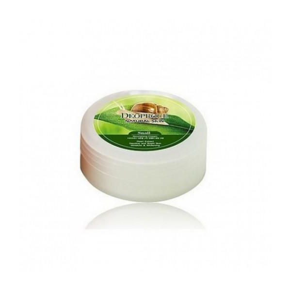 Крем питательный для лица и тела с экстрактом улитки Natural Skin Snail Nourishing Cream, DEOPROCE   100 г