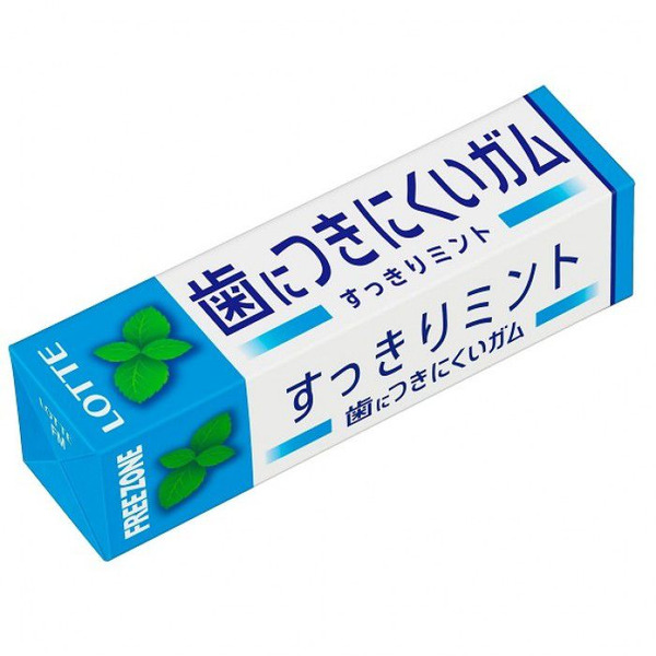 Жевательная резинка Mint Gum Free Zone, LOTTE  25.2 г