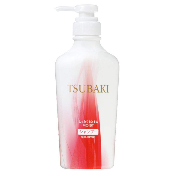 Увлажняющий шампунь для волос с маслом камелии Tsubaki Moist, SHISEIDO  450 мл