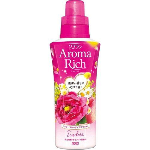 Кондиционер для белья Scarlett, Aroma Rich, LION  (бутылка) 550 мл