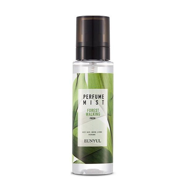 Парфюмированный спрей для тела, волос, одежды и помещений с освежающим ароматом зелени Perfume Mist Forest Walking, EUNYUL   120 мл