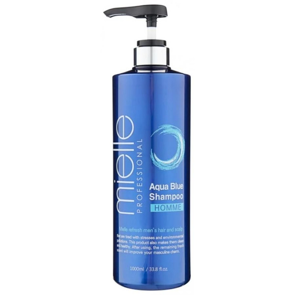 Шампунь для мужчин Mielle Aqua Blue Shampoo Homme, JPS   1000 мл