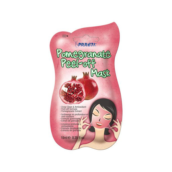 Очищающая маска-пленка для лица с экстрактом граната Prreti Pomegranate Peel-off Mask, ADWIN   10 мл