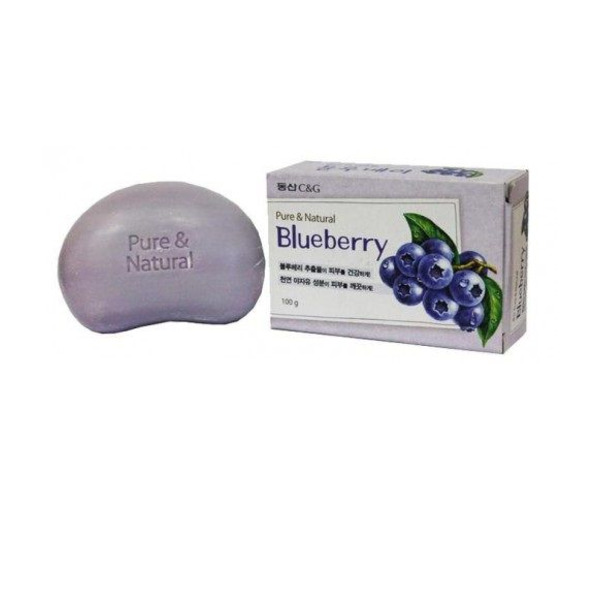 Мыло туалетное с экстрактом голубики Blueberry Soap, CLIO   100 г