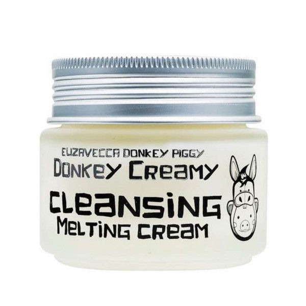 Крем очищающий с экстрактом ослиного молока Donkey Creamy Cleansing Melting Cream, ELIZAVECCA   100 г