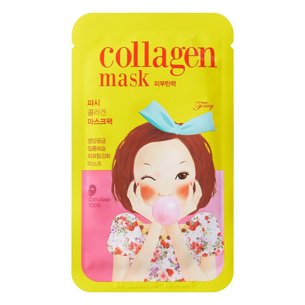 Коллагеновая питательная тканевая маска для лица Pungseon Tina Collagen Mask, FASCY   26 г