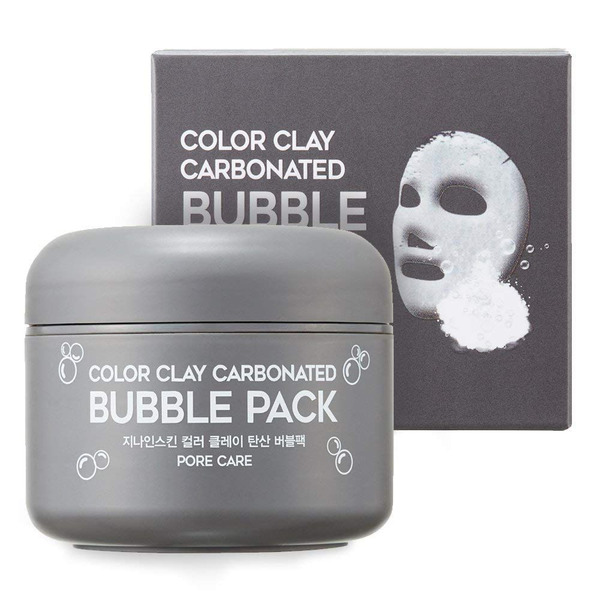 Маска для лица глиняно-пузырьковая G9Skin Color Clay Carbonated Bubble Pack, BERRISOM 100 мл