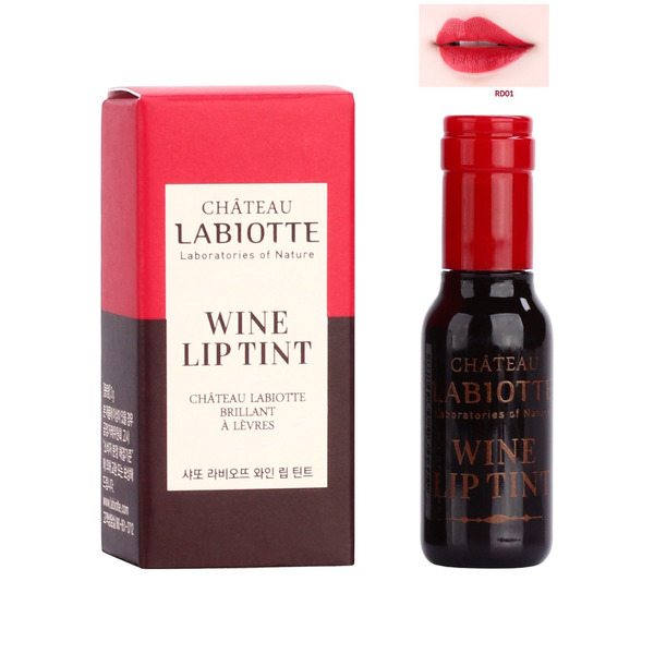 Винный тинт для губ Chateau Wine Lip Tint Mini, тон RD01, LABIOTTE   3 г