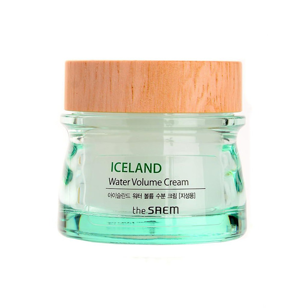 Крем минеральный для жирной кожи Iceland Water Volume Hydrating Cream, THE SAEM   80 мл