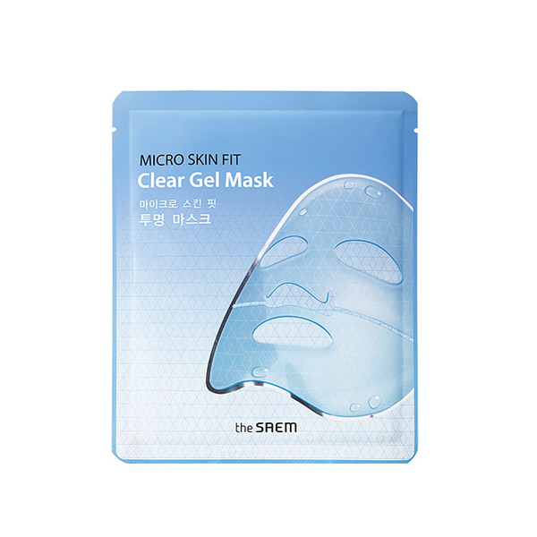Маска для лица глубоко увлажняющая Micro Skin Fit Clear Gel Mask, THE SAEM   27 г