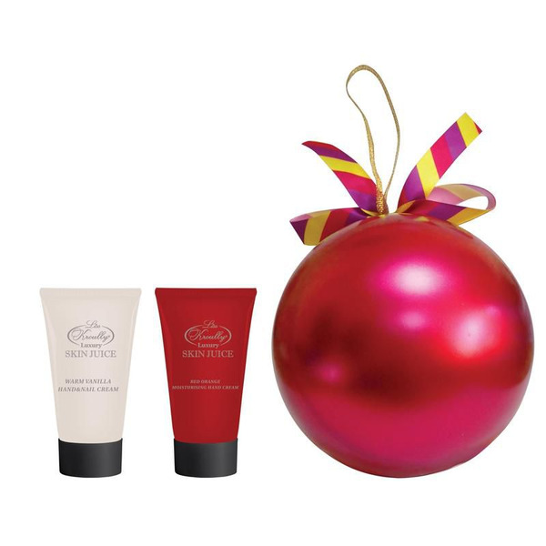 Подарочный набор Skin Juice Шар (крем для рук увлажняющий+крем для рук питательный) LISS KROULLY