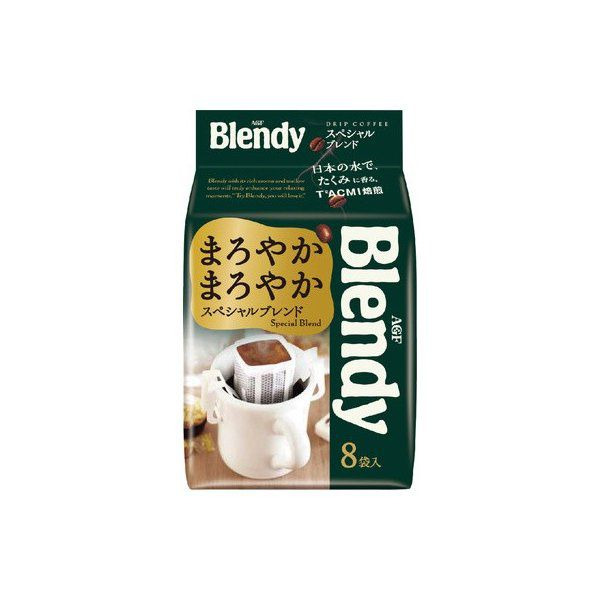 Кофе Blendy Майлд Бленд, AGF  (молотый, мягкий, дрип-пакеты 8 шт. по 7 г)