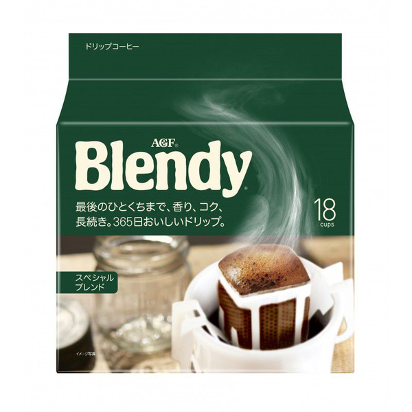 Кофе Blendy Майлд Бленд, AGF  (молотый, мягкий, дрип-пакеты 18 шт. по 7 г)