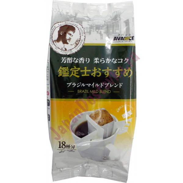 Кофе Avance Mild Blend, KUNITARO (молотый, мягкий, дрип-пакеты 18 шт по 7 г)