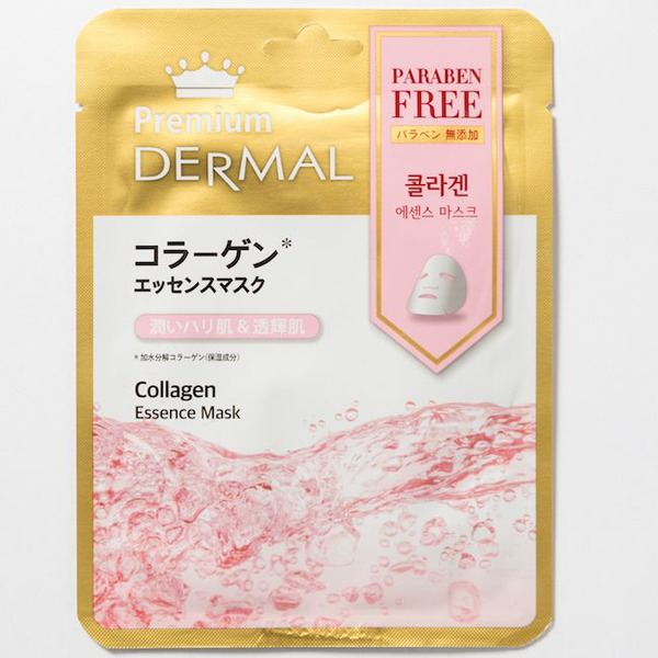 Косметическая маска с повышенным содержанием коллагена Premium Collagen Essence Mask, DERMAL   25 г