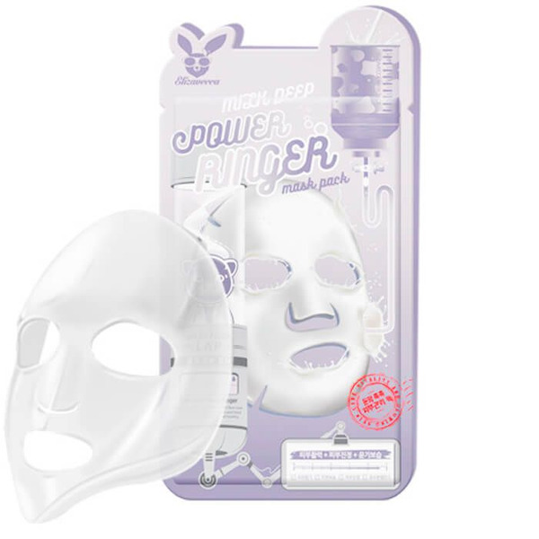Осветляющая тканевая маска для лица с молочными протеинами Deep Power Ringer Mask Pack Milk, ELIZAVECCA   23 мл