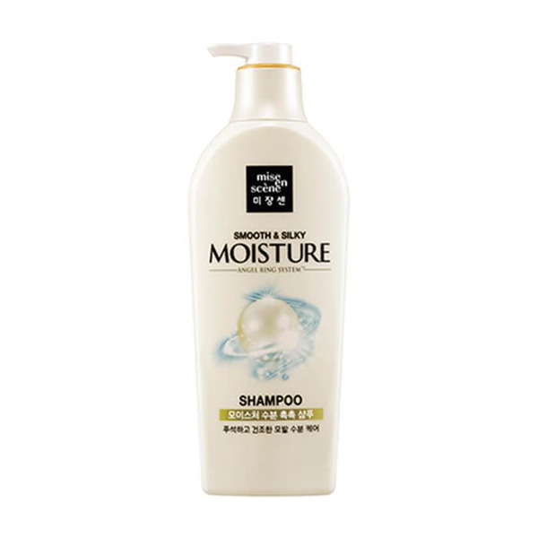 Увлажняющий шампунь для блеска волос Pearl Smooth & Silky Moisture Shampoo, MISE EN SCENE   780 мл
