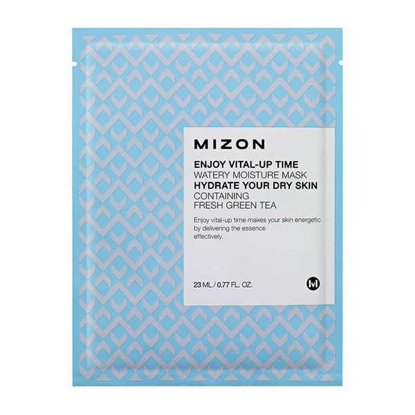 Увлажняющая тканевая маска для лица Enjoy Vital Up Time Watery Moisture Mask, MIZON   30 мл