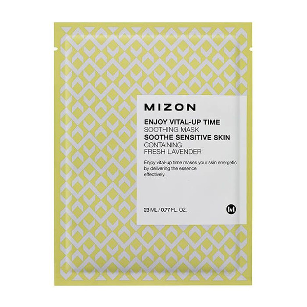 Успокаивающая тканевая маска для лица Enjoy Vital-Up Time Soothing Mask, MIZON   30 мл