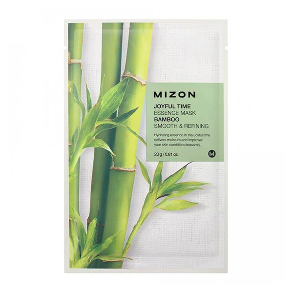 Тканевая маска для лица с экстрактом бамбука Joyful Time Essence Mask Bamboo, MIZON   23 мл
