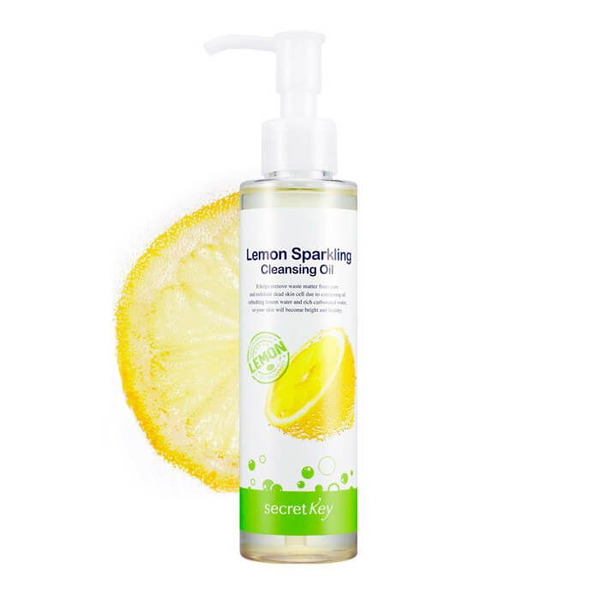 Гидрофильное масло с экстрактом лимона Lemon Sparkling Cleansing Oil, SECRET KEY   150 мл