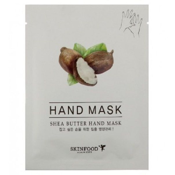 Маска для рук с маслом ши Shea Butter Hand Mask, SKINFOOD   16 мл