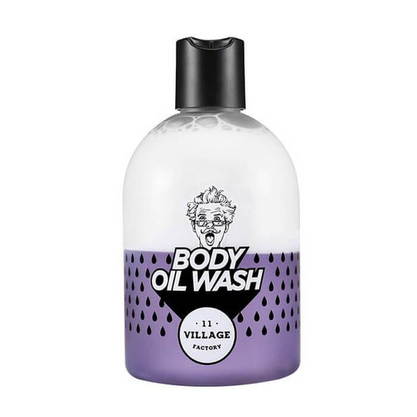 Двухфазный гель-масло для душа с ароматом пачули Relax Day Body Oil Wash Violet, VILLAGE 11 FACTORY   300 мл