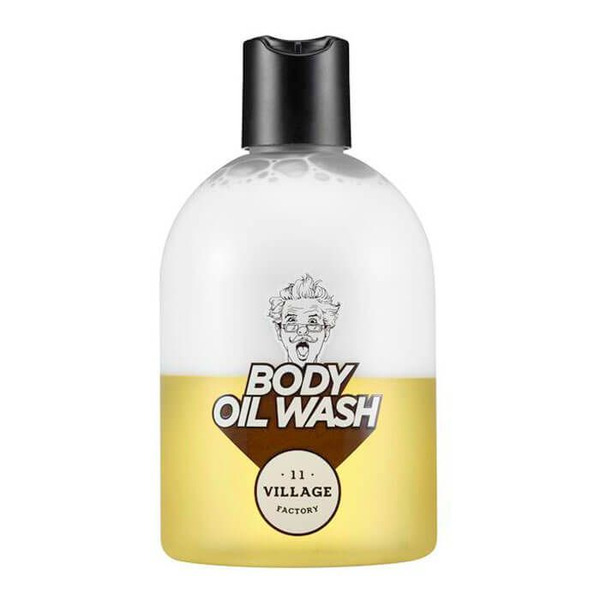 Двухфазный гель-масло для душа с арганой Relax Day Body Oil Wash, VILLAGE 11 FACTORY   300 мл