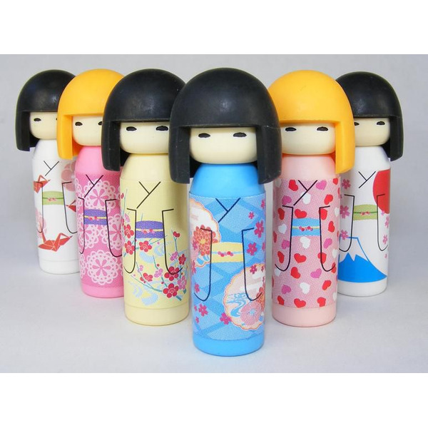 Фигурные 3-D ластики Японская кукла, IWAKO