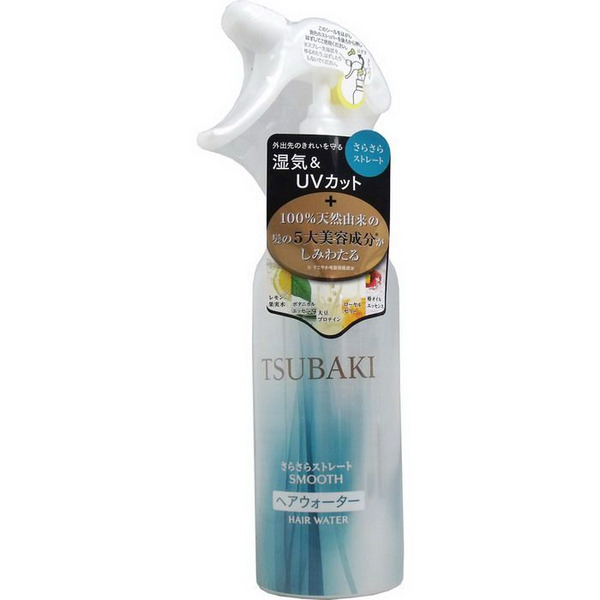 Разглаживающий спрей для волос с маслом камелии и защитой от термического воздействия Tsubaki Smooth, SHISEIDO 220 мл