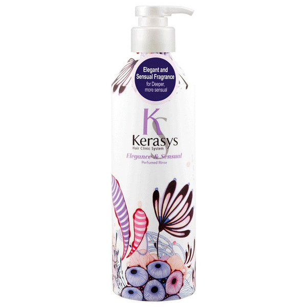 Кондиционер для тонких и ослабленных волос Элеганс Elegance & Sensual Parfumed Rinse, KERASYS   400 мл