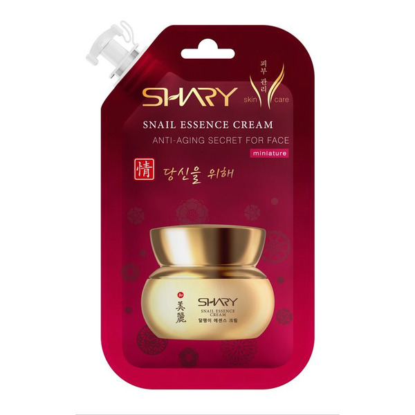 Крем-эссенция для лица с муцином улитки Snail Essence Cream, SHARY   20 мл