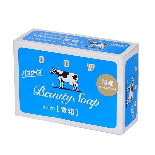 Молочное освежающее туалетное мыло с прохладным ароматом жасмина Beauty Soap, COW  135 г