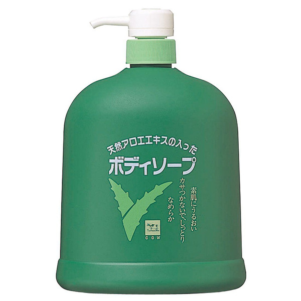 Увлажняющее жидкое мыло для тела с экстрактом алоэ, COW  1200 мл (помпа)
