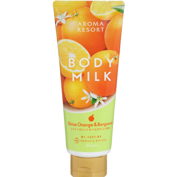 Молочко для тела Aroma Resort с ароматом апельсина и бергамота, KRACIE  220 г