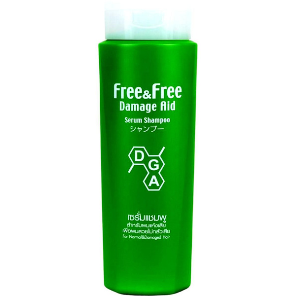 Шампунь против выпадения поврежденных волос Free&Free For Normal & Damaged Hair Shampoo, LION  350 мл
