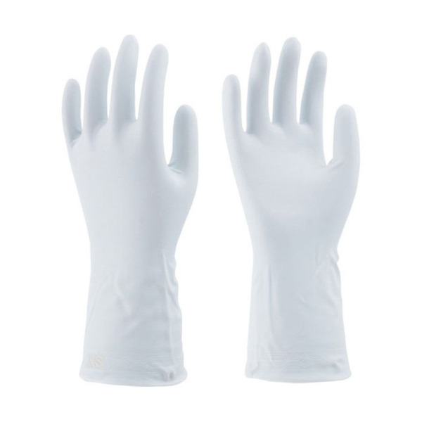 Виниловые перчатки без покрытия внутри, средней толщины (размер SS, белые), Towa 1 пара