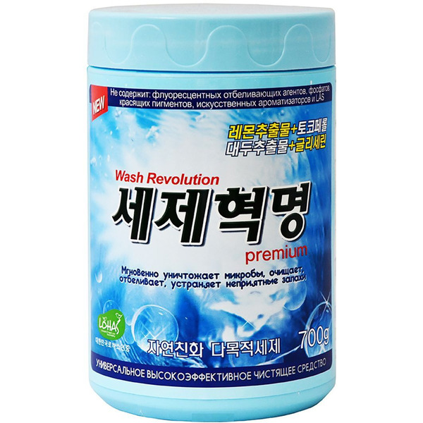 Универсальное высокоэффективное чистящее средство Wash Revolution Premium, SEJE HYUCKMYUNG   700 г