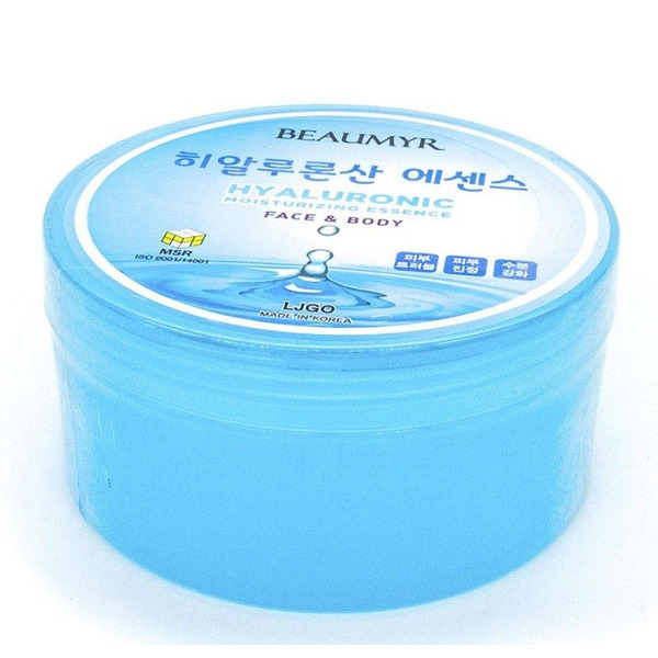 Успокаивающий гель с гиалуроновой кислотой Beaumyr Hyaluronic Moisturizing Essence Face & Body, JUNO   300 мл