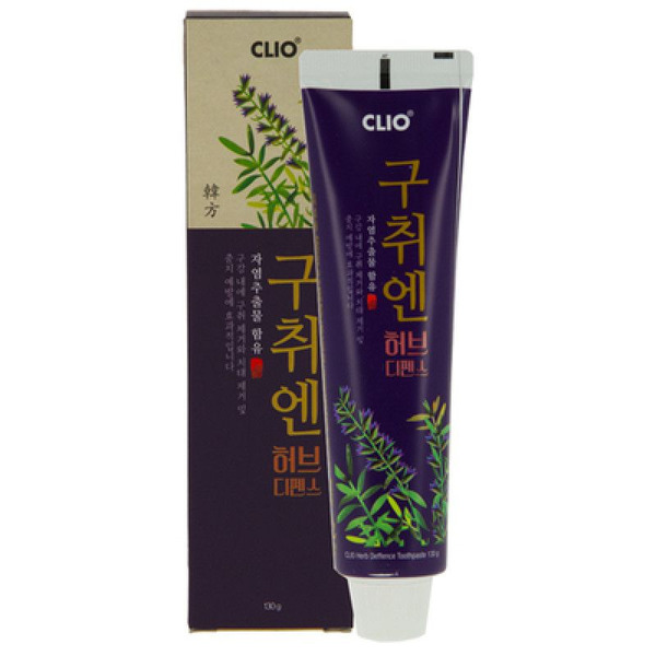 Зубная паста Herb Defence Style Toothpaste (c вытяжкой из хризантемы сибирской), CLIO   100 г