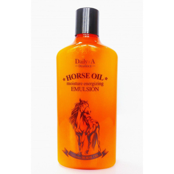 Эмульсия увлажняющая с лошадиным жиром Daily:A Horse Oil Moisture Energizing Emulsion, DEOPROCE   400 мл